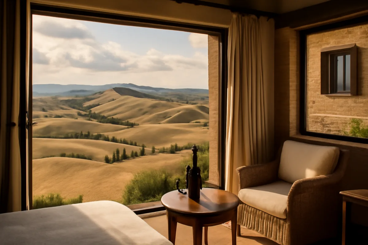 Alloggi panoramici sulle colline toscane: scopri i vantaggi della vista sulle Crete Senesi