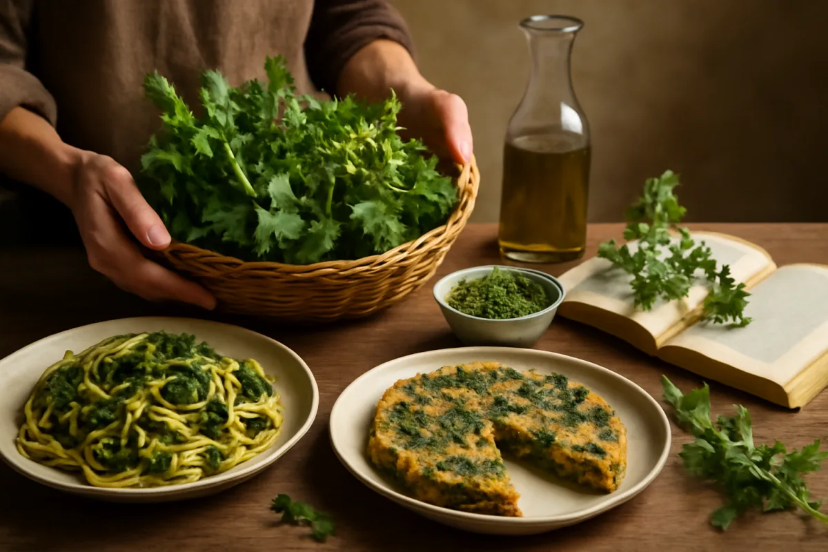 Ricette con le erbe spontanee raccolte nei campi: i benefici per la salute nascosti nella tradizione