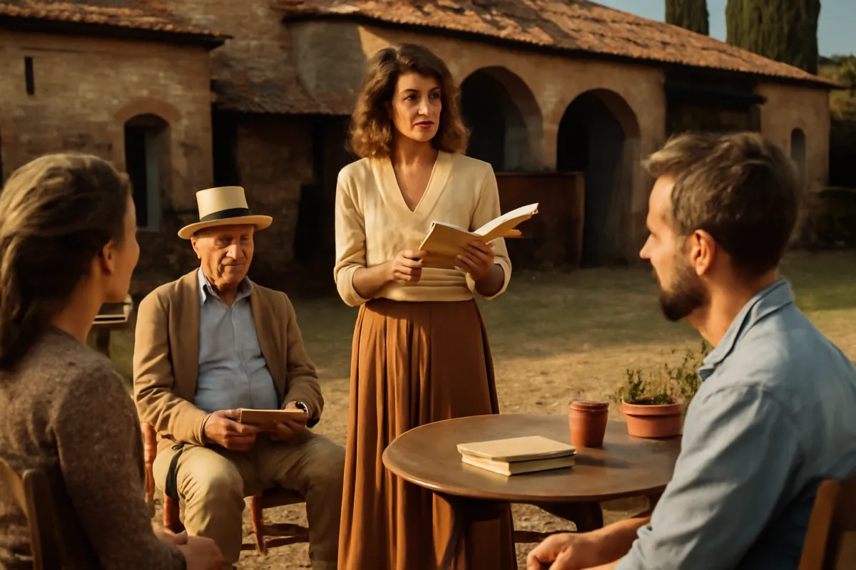 Letteratura e poesia nei cortili delle fattorie toscane: incontri culturali che sorprendo chi cerca autenticità