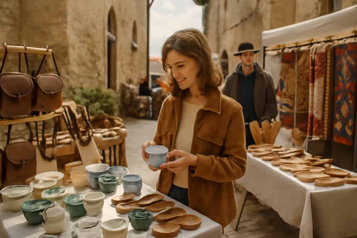 Quali sono i mercatini artigianali più particolari nei dintorni di Pienza? Il modo migliore per trovare pezzi unici