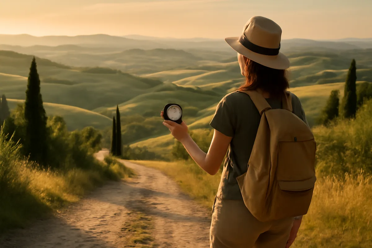 Quando partire per una passeggiata tra le colline toscane? L'orario che trasforma l’escursione