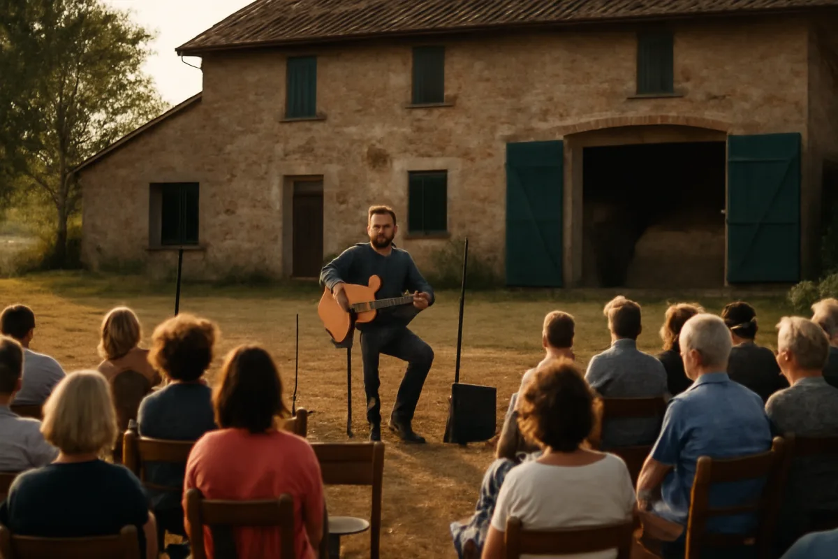 Concerti nelle aie rurali: l’acustica naturale che rende speciale ogni performance