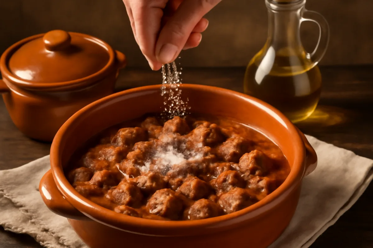 Spezzatino alla toscana cotto nei tegami di coccio: migliorare il sapore con un semplice accorgimento