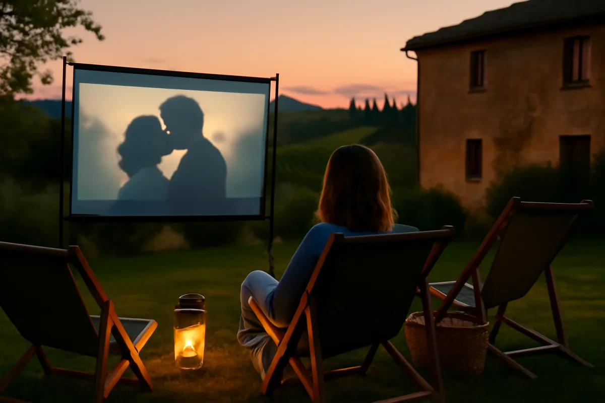 Perché il cinema all’aperto in agriturismo è un’esperienza diversa dal solito? L’ambiente cambia la magia della visione