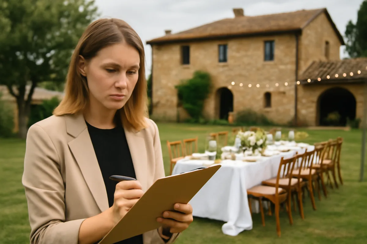 Come organizzare un evento privato in agriturismo? Errori da evitare per una festa perfetta