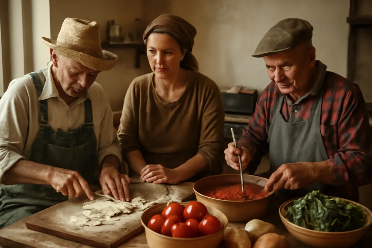 Giornata tipo in cucina con i contadini: imparare i gesti lenti che rendono i piatti inimitabili